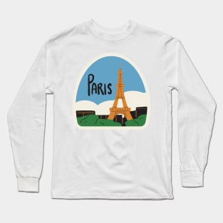I Love Paris Long Sleeve T-Shirt